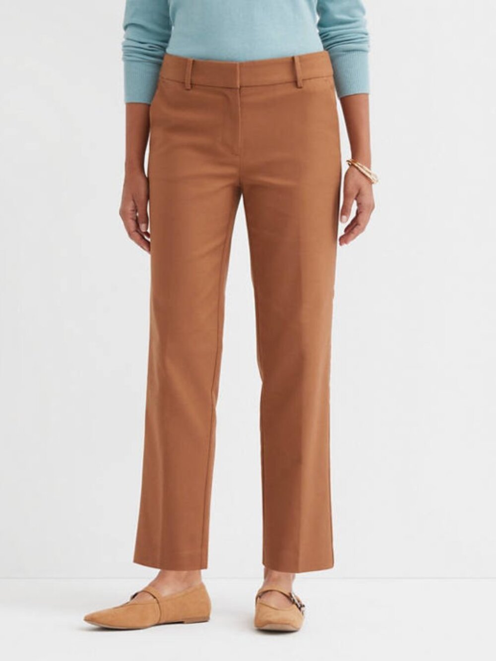 NWT Loft Petite Curvy Riviera Slim Pants In Doubleweave 12 Petite